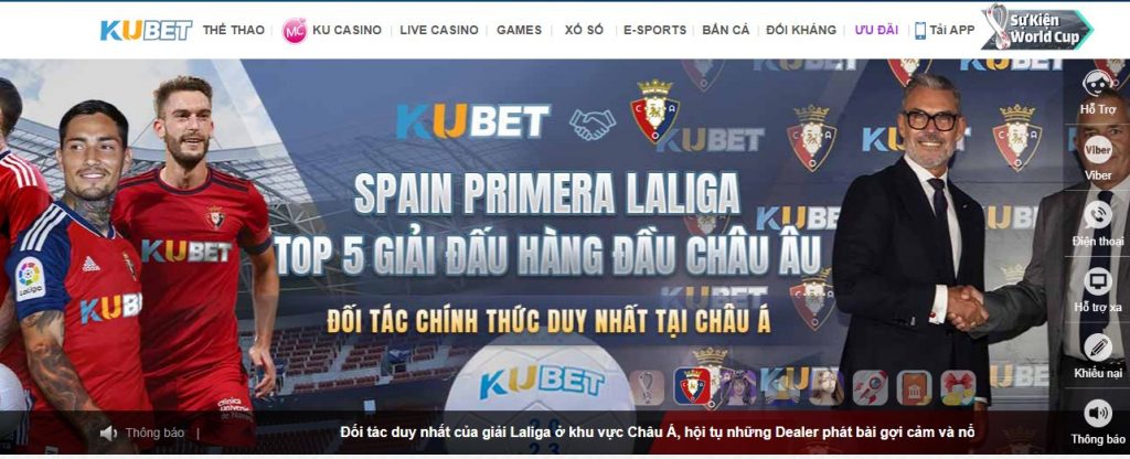 Kubet hay còn có một số cái tên gọi khác như Ku hay Ku Casino